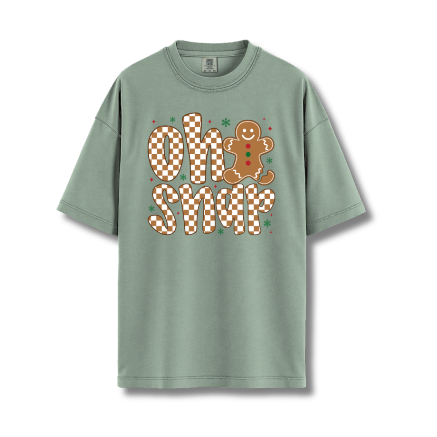 Oh Snap Gingerbread Comfort Colors Tee
