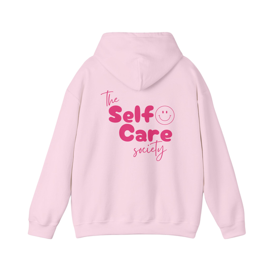 The Self-Care Society Hoodie (Light Pink)