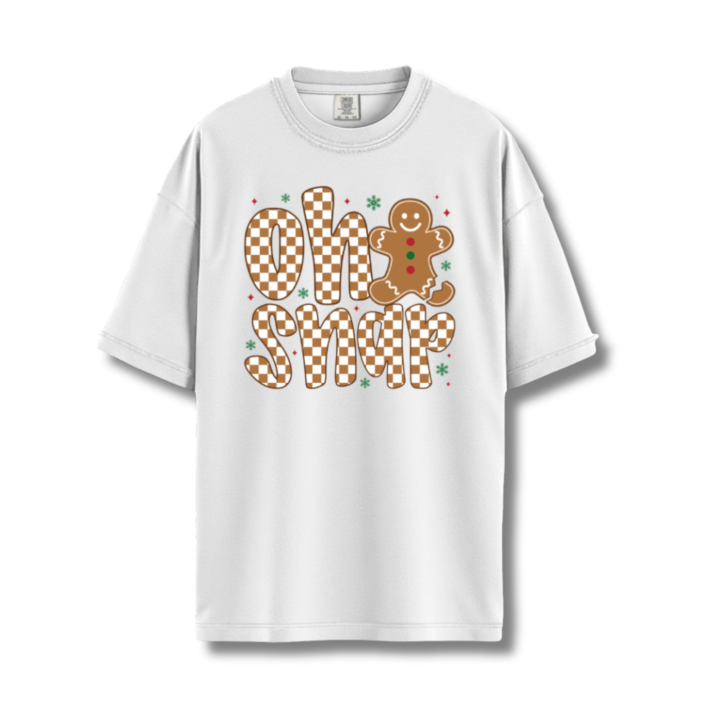 Oh Snap Gingerbread Comfort Colors Tee